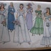Vintage 70's Wedding or Bridesmaid Dress Pattern Simplicity 6343 sz 16 B38 UNCUT
