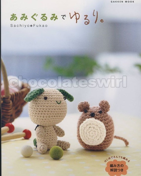 Amigurumi de Yururi Japanese Crochet Pattern by chocolateswirl