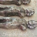 One Cast Metal Frozen Charlotte Doll for Mixed Media Jewelry and Assemblage