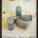 5 Wonderful Etched Bullet Findings for Steam Punk Assemblage Beading Mixed Media and Altered Art