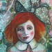 Free Shipping -A Magical Time- Original painting by Maria Pace-Wynters Free Shipping