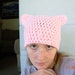 CLEARANCE-Purrfect Kitty Cat Eared Hat-Petal Pink