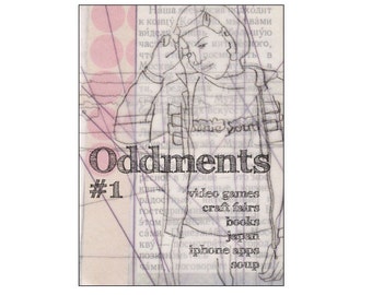 Oddments PDF zine - gaming, cooking, crafts, books
