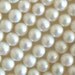 3 x 15inch 6-7mm Natural Freshwater Pearl Beads Round Ivory b1927 1