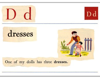 DRESSES / blank card