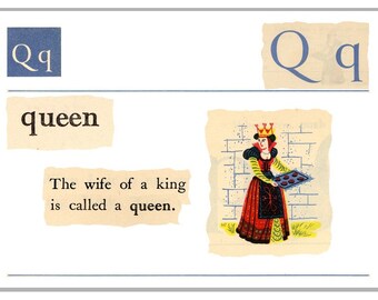 a QUEEN is... / blank card
