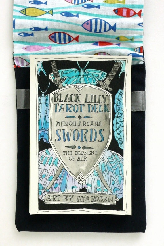 Black Lilly Minor Arcana Tarot deck The Swords
