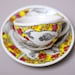 Yellow birds single person tea set
