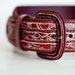 The Gang of Weasels - a hand painted leather belt