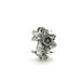 ARTISAN Daffodils handmade silver CHARM for European bracelet spacer large hole bead