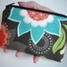 Little Zipper pouch-Coin purse Gadget Case-Flourish Blooms (Padded)