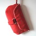 Scarlet eco friendly clutch purse wristlet