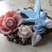 Whimsical Garden Blue Bird Brooch