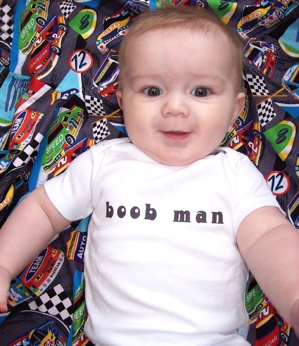 Boob Man Baby Shirt 120