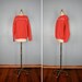 vintage . SAKS FIFTH AVENUE . cherry . red . sweatshirt
