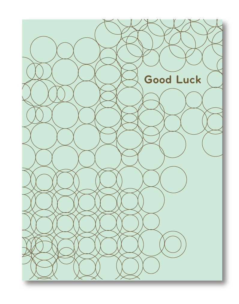 Good Luck card