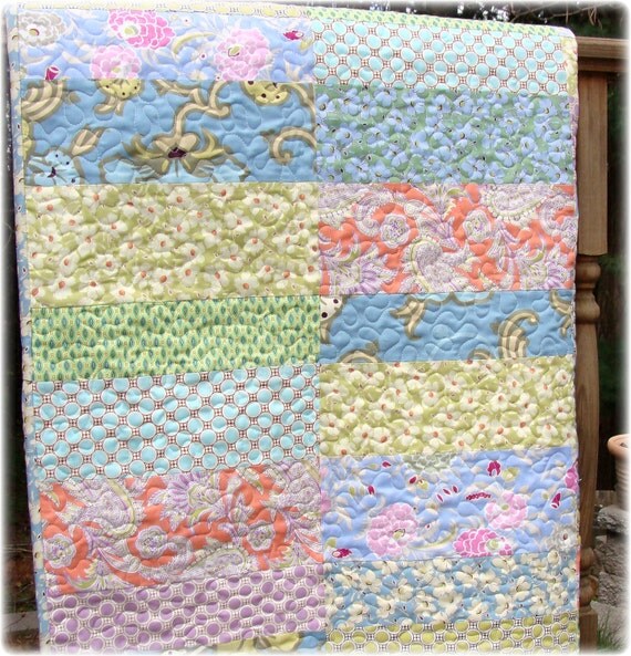 Gypsy Caravan Baby Girl Quilt