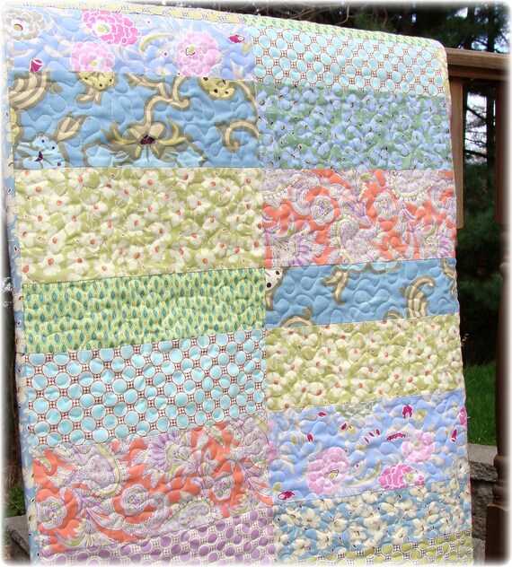 Gypsy Caravan Baby Girl Quilt