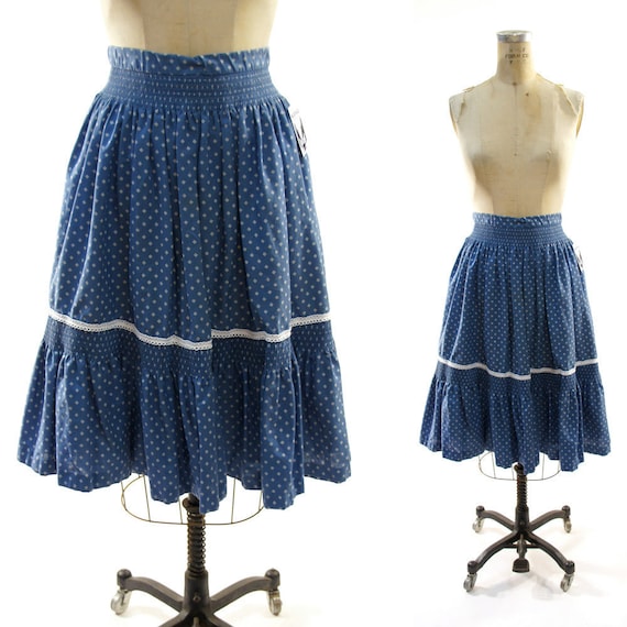 70s German Provincial Tiered Circle Skirt by SpunkVintage on Etsy