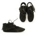 black ankle moccasins