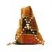 Nepalese Tapestry Patchwork Cowrie Shell Backpack