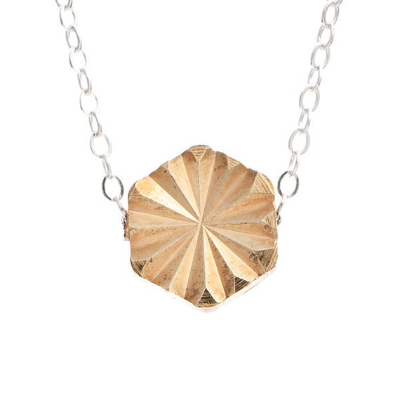 Items similar to Gold Spotlight Necklace on Etsy