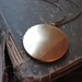 souvenir .necklace. vintage brass locket