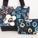 Grunge Floral Purse Set