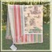 Gender Neutral Baby Blanket - Bear Family Picnic with Yellow Chenille for Etsykids
