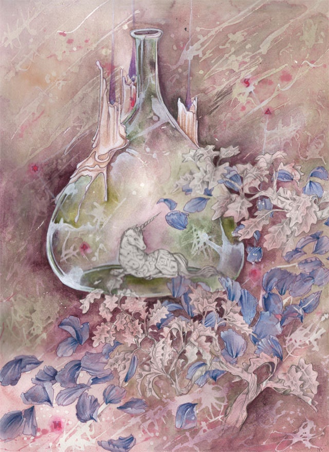 Garden Wine // Faery / Fantasy Art Print