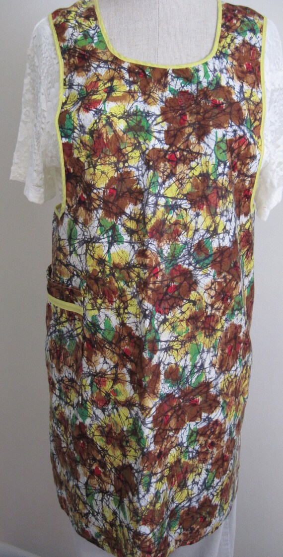 Vintage Homemade Smock Style Apron