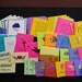47 mixed lot of little notecards