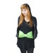 Green Vinyl Fancypack with Heart Buckle