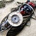 Steampunk Cicada bug Necklace tateam free usa shipping