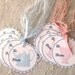 Custom Listing - Im a Little Teapot and Teacup - Set of 20 Customized Scalloped Circle Tags - reserved for tmvila