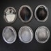 Cameo Settings Roped Edge Pin and Bail 25x18