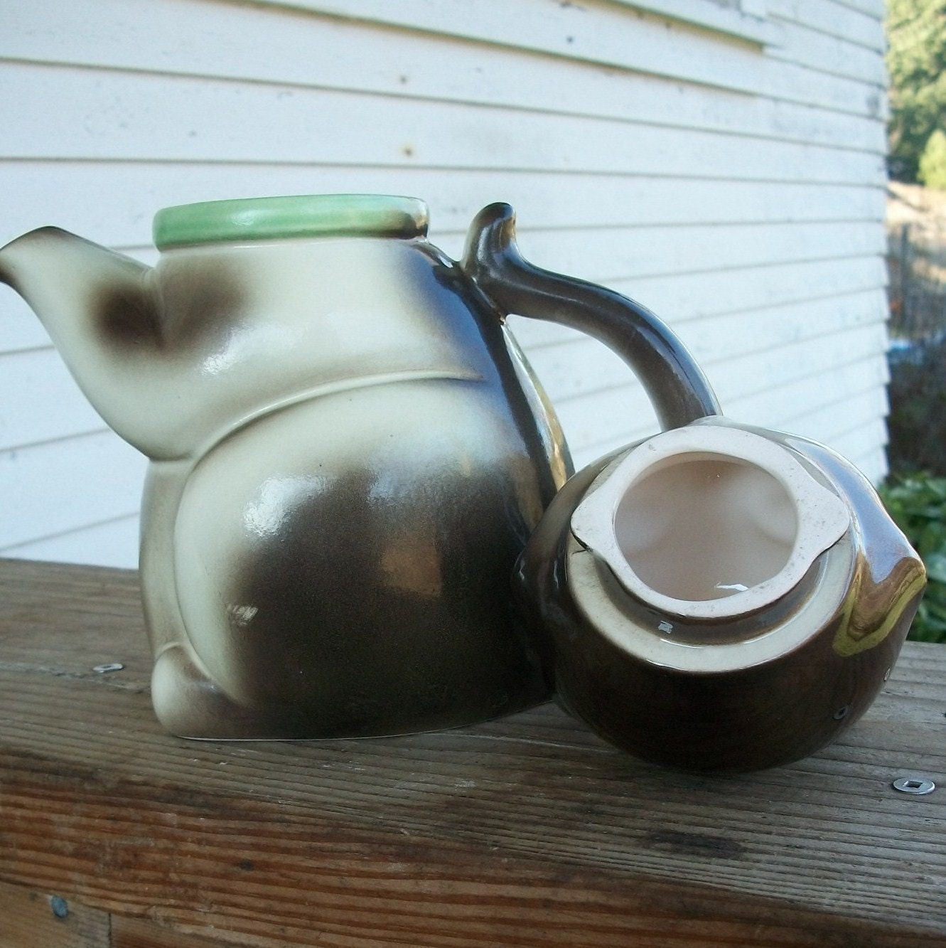 Sweet Vintage Cat Teapot made in Japan