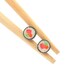 California roll stud earrings