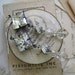 Assemblage Earrings. shabby chic, vintage, fench, assemblage earrings by Jennifer Valentine