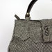 Recycled Handbag from a Men's Jacket