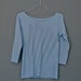 SALE - LAST small - silence is golden - hand dyed womens tshirt
