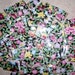 Mosaic Tile Set, Rare Tuscan Fine English Bone China MILLE FLEURS Black Chintz