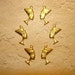 Nefertiti Egyptian Queeen Brass Jewelry Charms on Etsy x3 Pair