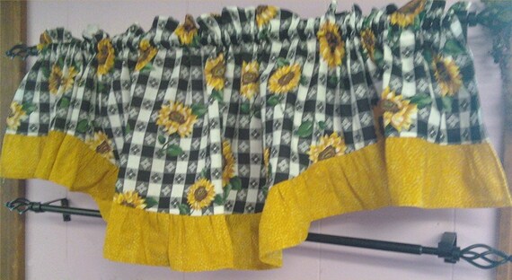 Sunflower Kitchen Valance   Il 570xN.216603026 