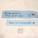 PIF Christian Bookmarks - Set of 2 - Scripture - Hand Painted -002