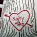 custom heart names tree print pillow cover - personalized sweetheart tree, cotton 2nd anniversary gift, gift for couples, tree heart pillow