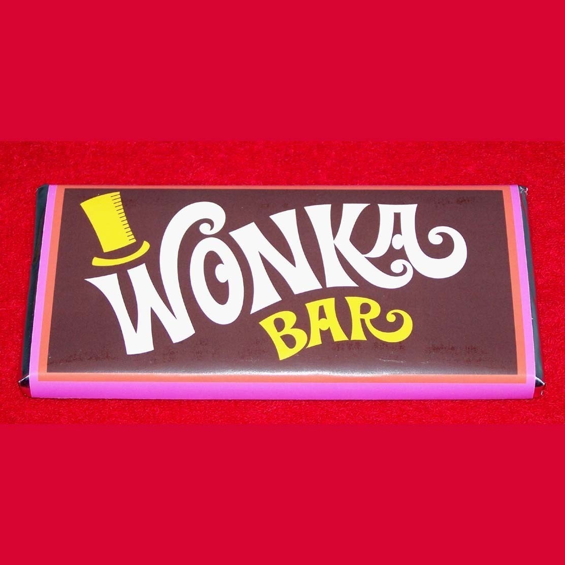 Willy Wonka  1971 GOLDEN TICKET and 3 WONKA  CanDY BarS 