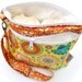 Medium Double Pocket Wet Bag / Adjustable and Removable Strap / Malibu Fabric / Diapers / Gym / Swim / SEALED SEAMS