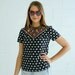 fox print shirt black & white Supayana Small, Medium, and Large