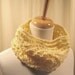 Buttermint Cowl Neckwarmer - Yellow